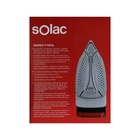 Утюг Solac Optima Perfect PV2014, керамическая подошва, 2600 Вт, 35 г/мин, 380 мл, красный - Фото 5