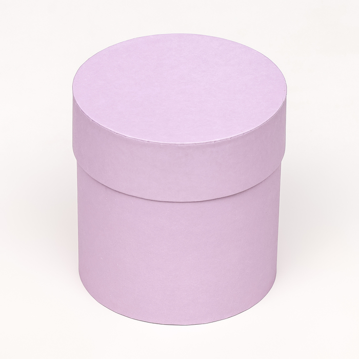 Набор шляпных коробок  4 в 1 "Светлая сирень" 20 × 20 ‒13 × 13 см