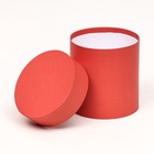 Набор шляпных подарочных коробок 4 в 1 «Красный», 20×20 ‒11×11 см - Фото 6