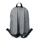 Рюкзак молодежный , синтетическая ткань, 275x425x130 см, СЕРЫЙ СВ. - Фото 3