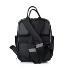 Рюкзак школьный,  синтетическая ткань, 300x390x115 см, ЧЕРНЫЙ - Фото 3