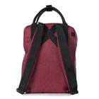 Рюкзак молодежный , синтетическая ткань, 270x365x130 см, БОРДО - Фото 3