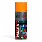 Аэрозольная краска эмаль KUDO универсальная оранжевая RAL 2004, 520 мл - фото 25331037