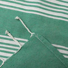 Полотенце - пештемаль пляжное LoveLife Boston, 75×170 см, 190 г/м², зелёное - Фото 3