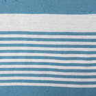 Полотенце Пештемаль LoveLife Resort, цв. синий, 75х170 см, 80% хл, 20% пэ, 190 г/м2 - Фото 2