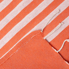 Полотенце Пештемаль LoveLife Marine, цв. оранжевый, 75х170 см, 80% хл, 20% пэ, 190 г/м2 - Фото 3