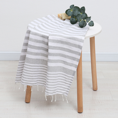 Полотенце - пештемаль пляжное LoveLife Marine, 75×170 см, 80% хл, 20% пэ, 190 г/м², серое