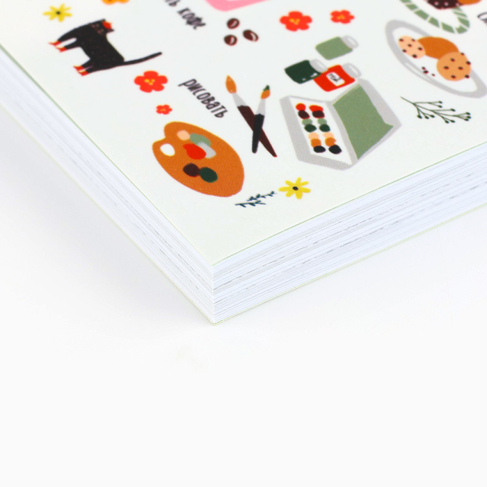 Смешбук в мягкой обложке А6+, 100 листов «Счастье»