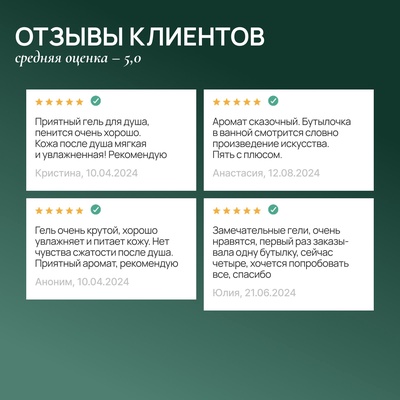 Гель для душа женский с экстрактом душицы и каолин, 410 мл, URAL LAB