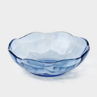 Набор посуды FANCY DIAMOND, 14 предметов, стекло, синий - Фото 6