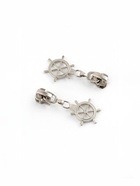 Замок автоматический для металлической молнии, №5, декоративный, 10 шт, цвет никель - фото 809232234