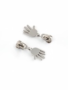 Бегунок для металлической молнии, №5, «Ладонь», 10 шт., цвет никель - Фото 2