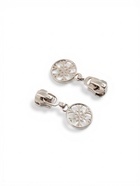 Бегунок для металлической молнии, №5, «Снежинка», 10 шт., цвет никель - Фото 4