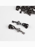 Бегунок для металлической молнии, №5, «Ключ», 10 шт., цвет чёрный никель - Фото 4