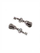 Бегунок для металлической молнии, №5, «Ключ», 10 шт., цвет чёрный никель - Фото 2