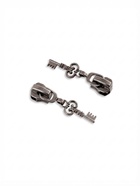 Бегунок для металлической молнии, №5, «Ключ», 10 шт., цвет чёрный никель - Фото 6