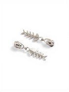 Бегунок для металлической молнии, №3, «Рыба», 10 шт., цвет никель 9900953