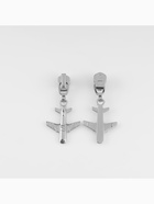 Бегунок для металлической молнии, №3, «Самолёт», 10 шт., цвет никель - Фото 3