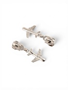 Бегунок для металлической молнии, №5, «Самолёт», 10 шт., цвет никель - Фото 3