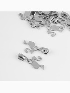 Бегунок для металлической молнии, №3, «Кукла», 10 шт., цвет никель 9900958