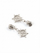 Бегунок для молнии «Спираль», №5, «Штурвал», 10 шт., цвет никель - Фото 5