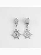 Бегунок для молнии «Спираль», №7, «Штурвал», 10 шт., цвет никель - Фото 4