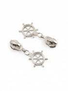 Бегунок для молнии «Спираль», №7, «Штурвал», 10 шт., цвет никель - Фото 2