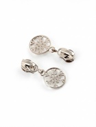 Бегунок для молнии «Спираль», №5, «Снежинка», 10 шт., цвет никель - Фото 5