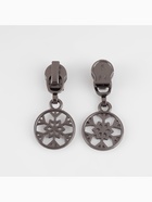 Бегунок для молнии «Спираль», №5, «Снежинка», 10 шт., цвет чёрный никель - Фото 3