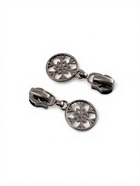 Бегунок для молнии «Спираль», №5, «Снежинка», 10 шт., цвет чёрный никель - Фото 5