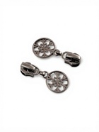 Бегунок для молнии «Спираль», №5, «Снежинка», 10 шт., цвет чёрный никель - Фото 5