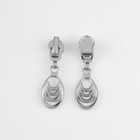 Бегунок для молнии «Спираль», №7, «Звенья», 10 шт., цвет никель - Фото 3