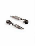 Бегунок для молнии «Спираль», №5, «Стразы», цвет чёрный никель - Фото 5