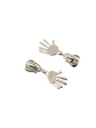 Бегунок для молнии «Трактор», №5, «Ладонь», 10 шт., цвет никель 9900998