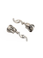 Бегунок для молнии «Трактор», №8, «Сияние», 10 шт., цвет никель 9901016