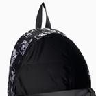 Рюкзак школьный текстильный «Аниме», 42х14х28 см, цвет чёрный - Фото 7