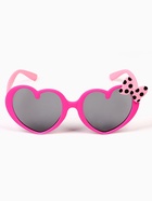 Очки солнцезащитные детские «OneSun. Сердечки», uv 400, линза 4.7×3.7 см, розовый - Фото 4