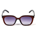 Очки солнцезащитные женские «OneSun. Wayfarer», uv 400, линза 5.2×4.2 см, чёрный, фиолетовый - Фото 3