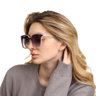 Очки солнцезащитные женские OneSun, uv 400, дужка 15 см, линза 5.4×5.4 см - Фото 5