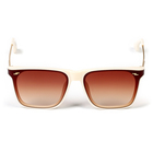 Очки солнцезащитные женские «OneSun. Wayfarer», uv 400, линза 6.5×4.8 см, белый, коричневый - Фото 3