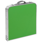 Набор складной мебели: стол, 4 стула, 102×50×44.5/61 см, зелёный, с дубовыми листьями - Фото 12