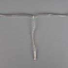 УЦЕНКА Гирлянда «Бахрома» 1.8×0.5 м, IP20, прозрачная нить, 48 LED, свечение красное, 8 режимов, 220 В - Фото 5