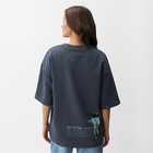 Футболка женская MIST Space, графит, р.50 - фото 24297128