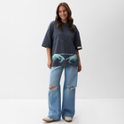 Футболка женская MIST Space, графит, р.50 - фото 25282197