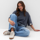 Футболка женская MIST Space, графит, р.50 - фото 25282198