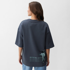 Футболка женская MIST Space, графит, р.50 - фото 25282200