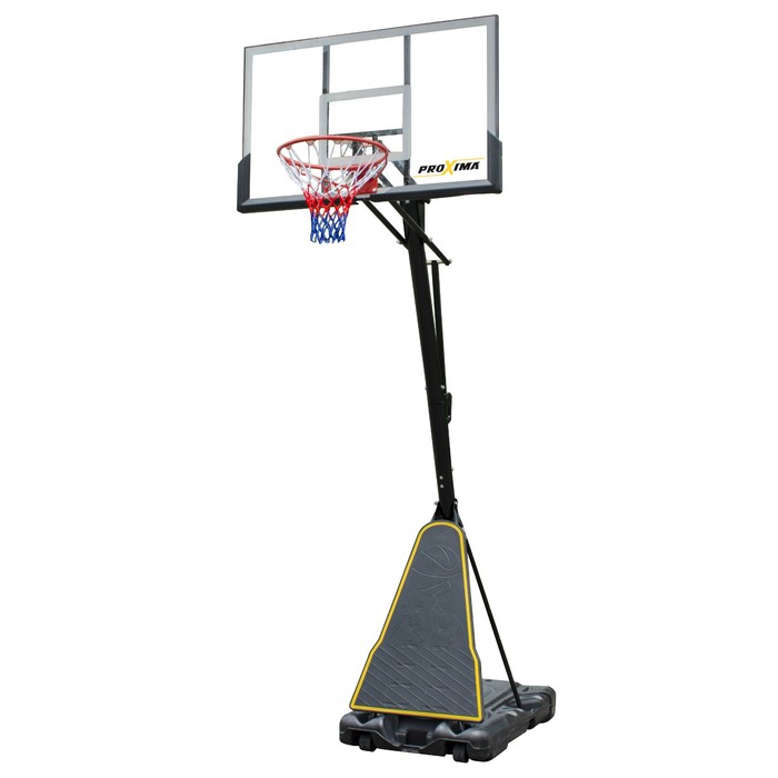 Мобильная баскетбольная стойка Proxima 50", акрил, S024 - Фото 1