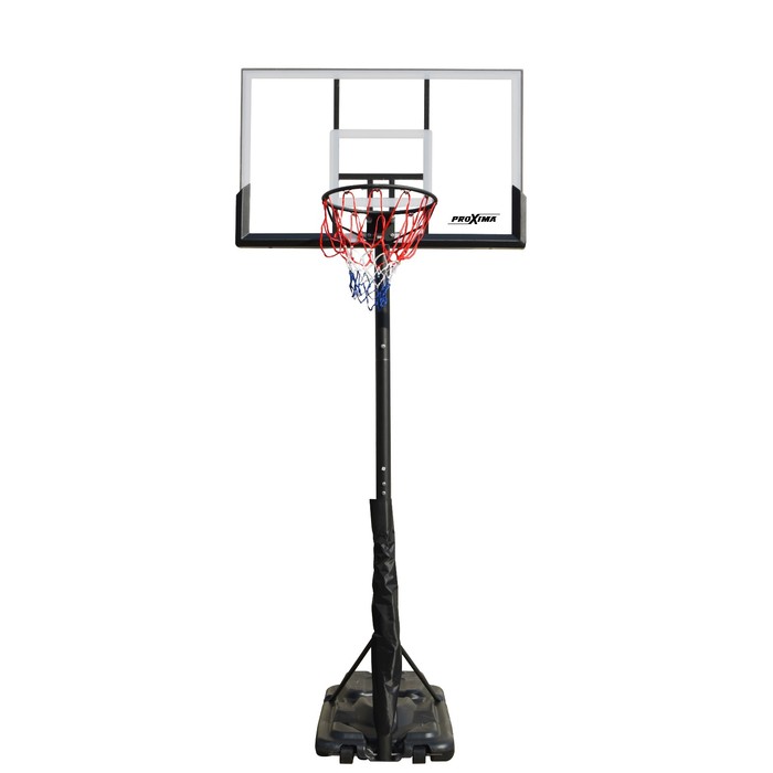 Мобильная баскетбольная стойка Proxima 50”, поликарбонат, S025S - Фото 1