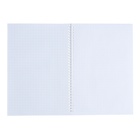 Тетрадь А4, 60 листов в клетку на гребне "Небо", обложка мелованный картон, матовая ламинация, блок 60г/м2 - фото 24076798