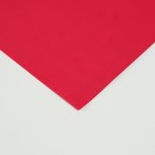 Фоамиран матовый 50х50 см, 1 мм, красный 10439934